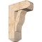 Ekena Millwork Funston Craftsman Smooth Bracket w/ Offset Brace, Douglas Fir, 7 1/2"W x 18"D x 26"H BKT0806X18X26FST04SDF - alternate 1